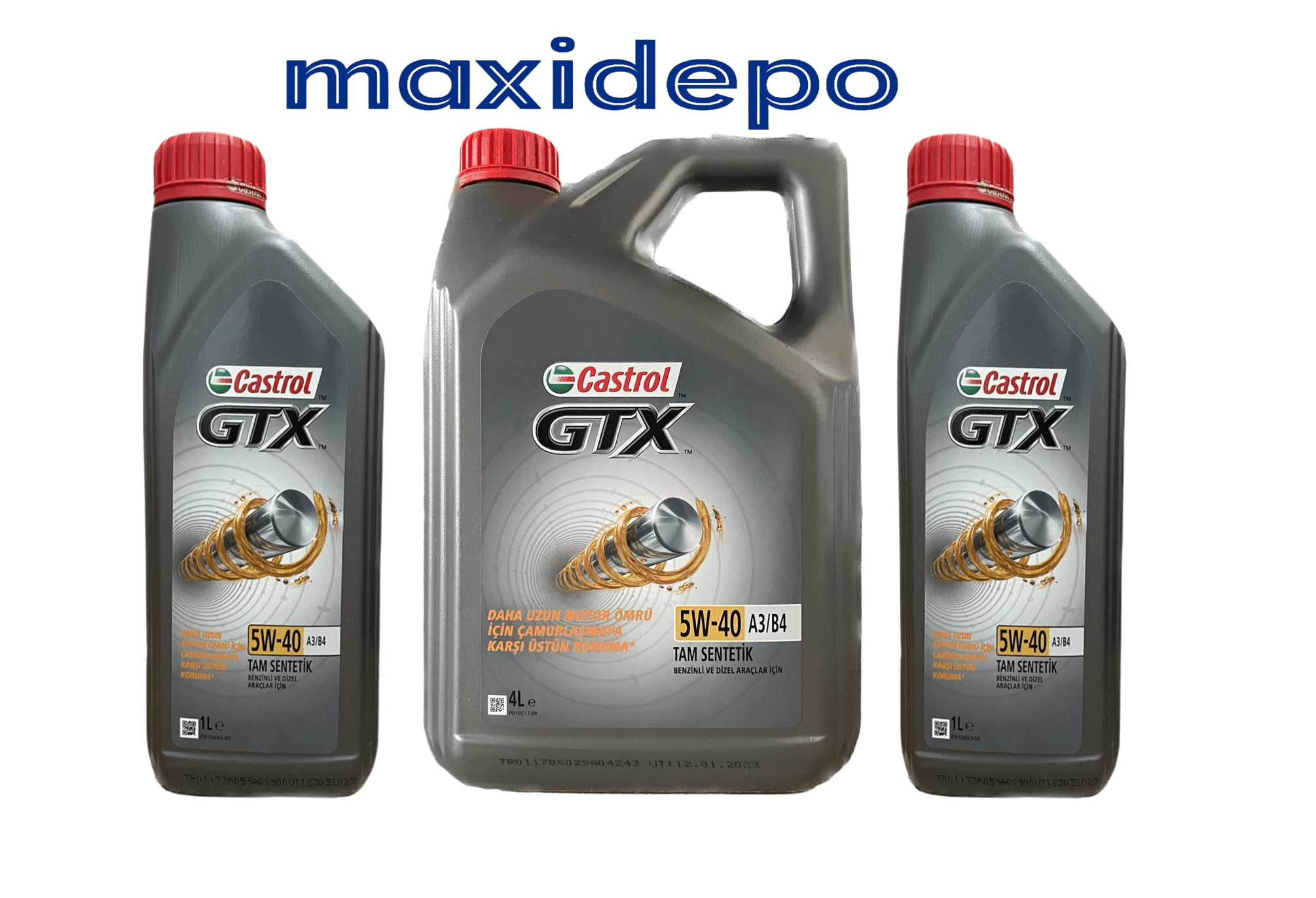 Castrol Gtx 5w-40 A3/ B4 6 Litre 2024 Ü.T