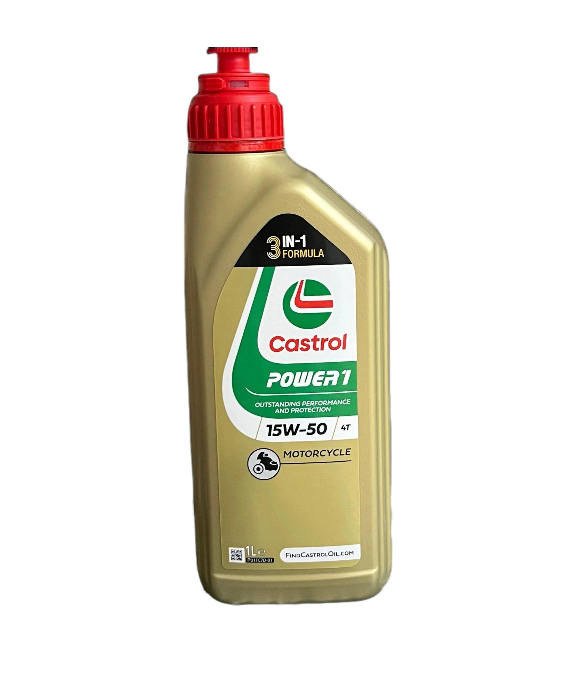 Castrol Power 1 4T 15W-50 Motosiklet yağı 1 Lt- 2025 Ü.T
