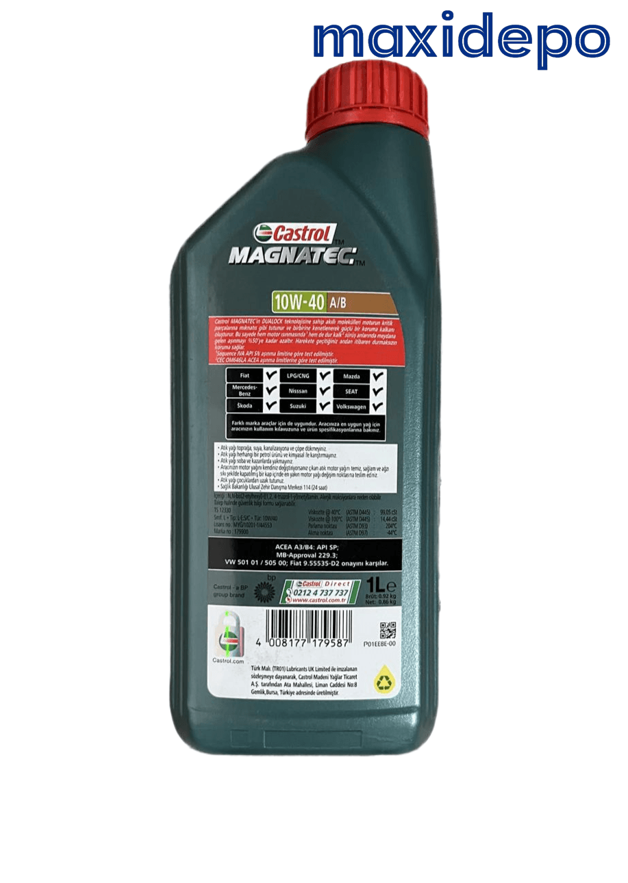 Castrol Magnatec 10w-40 A / B 1 Litre 2023 Ü.T