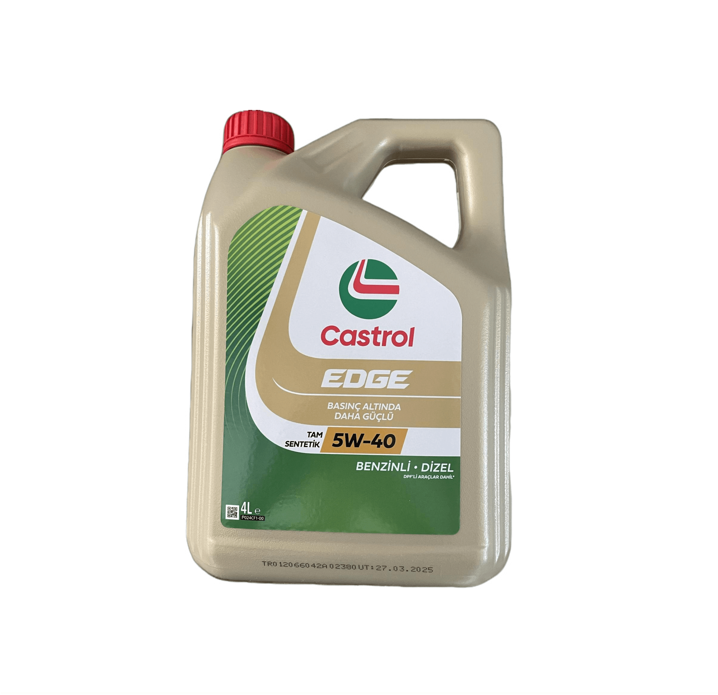 Castrol Edge 5w-40 4 Litre Motor Yağı - 2025