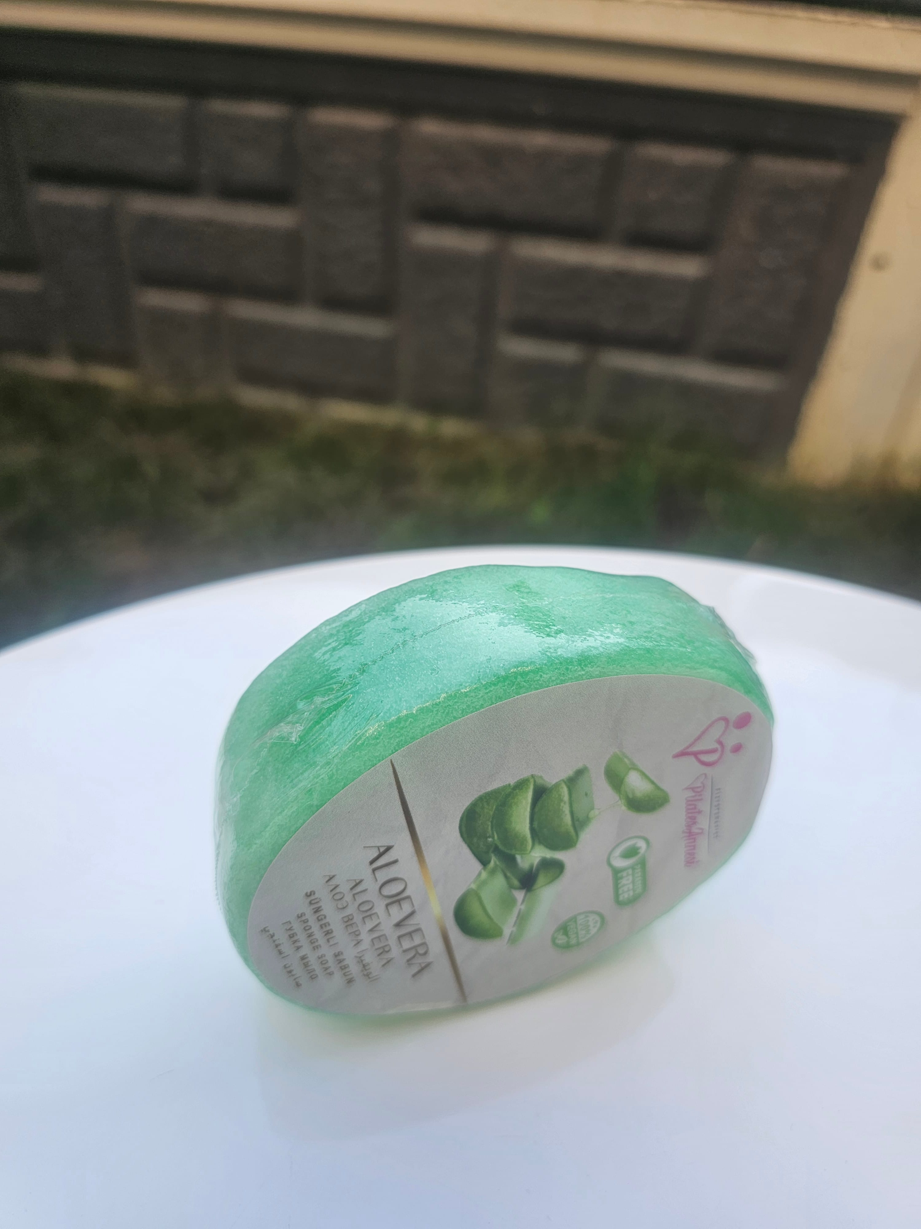 Aloevera Süngerli Sabun