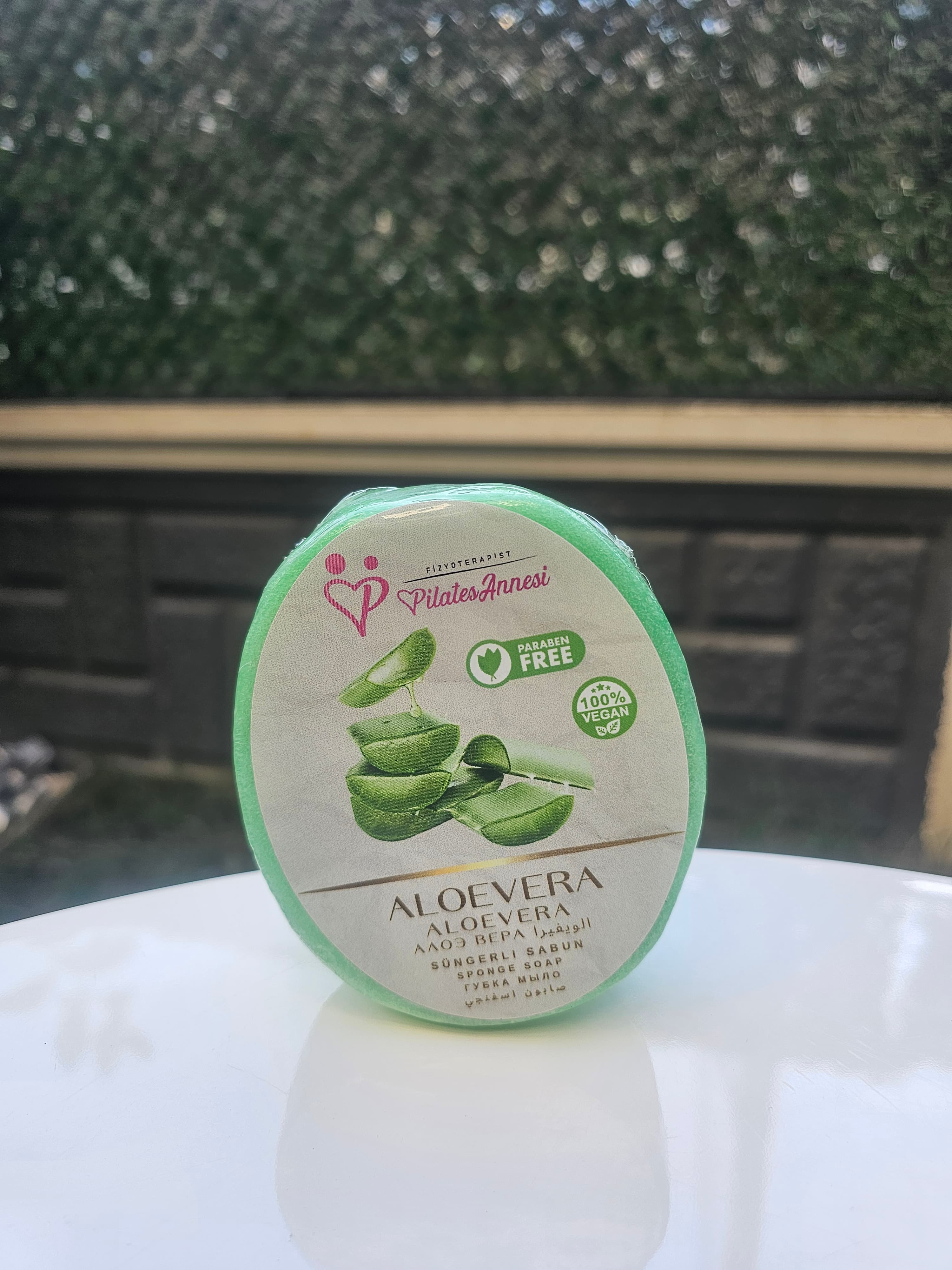 Aloevera Süngerli Sabun