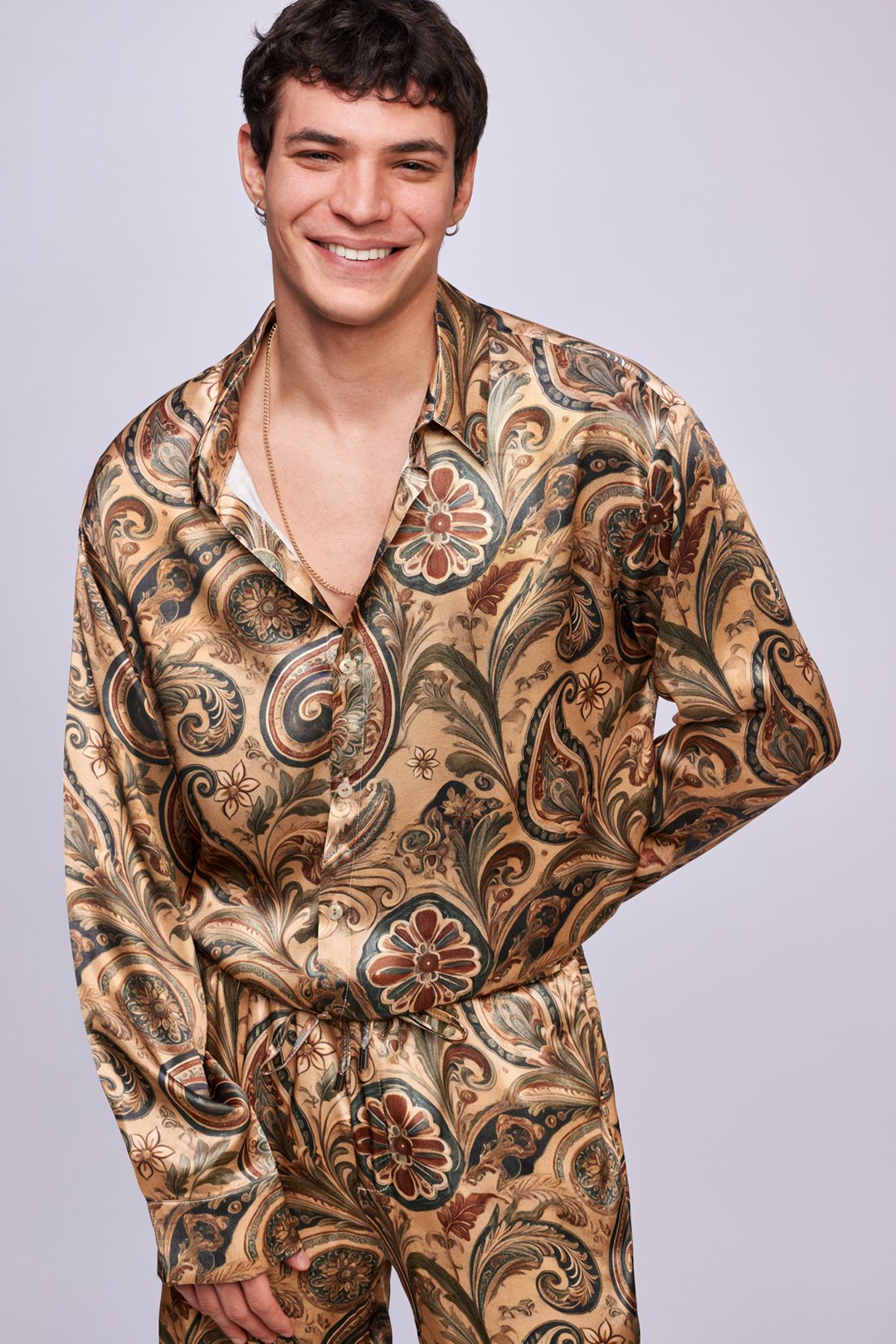 Royal Amber Luxury Shirt & Pants Set