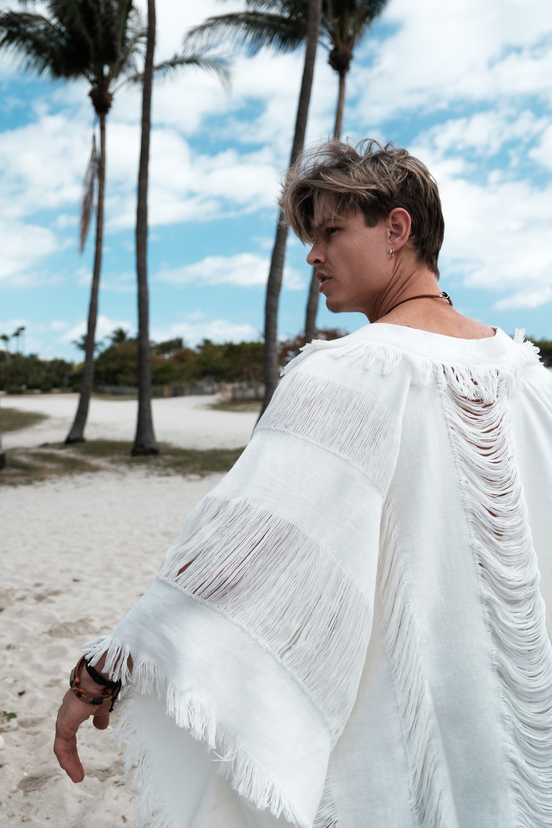 Natural White Wild Harmony Ponchos