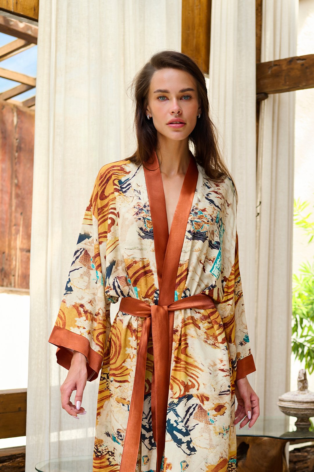 Okinami Women Kimono