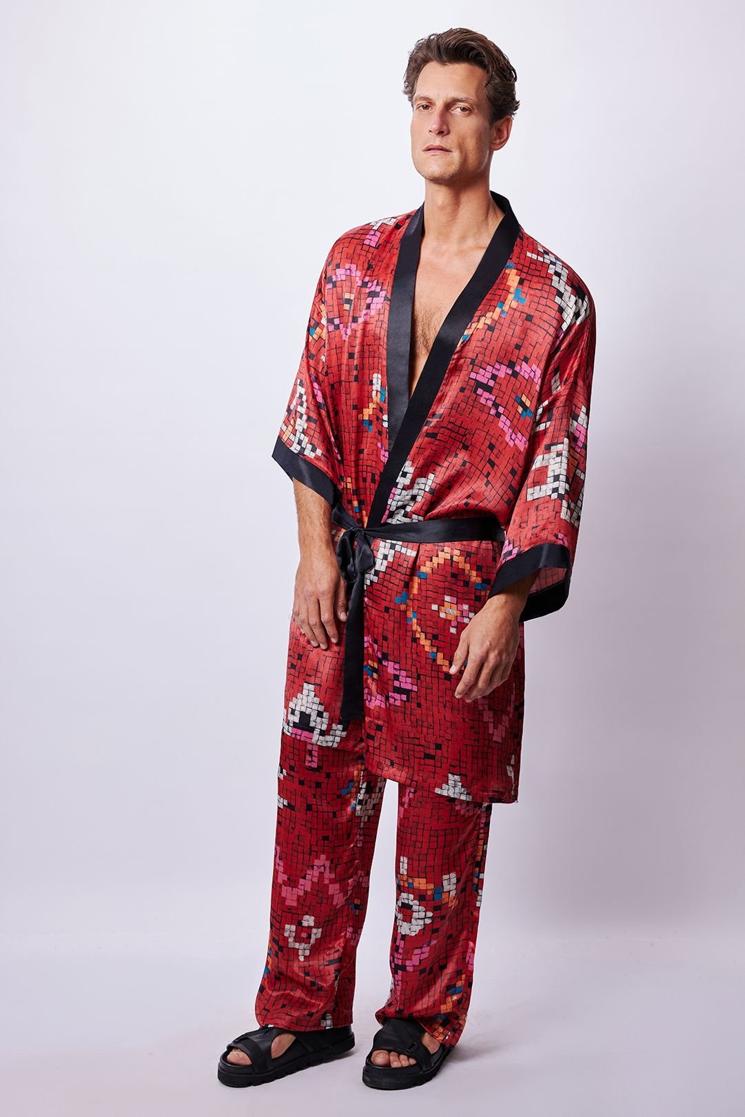 Oriental Kimono & Pantolon Takım