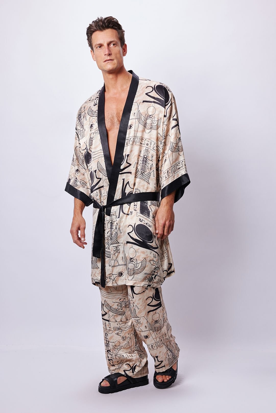 Egyptian Kimono & Pantolon Takım