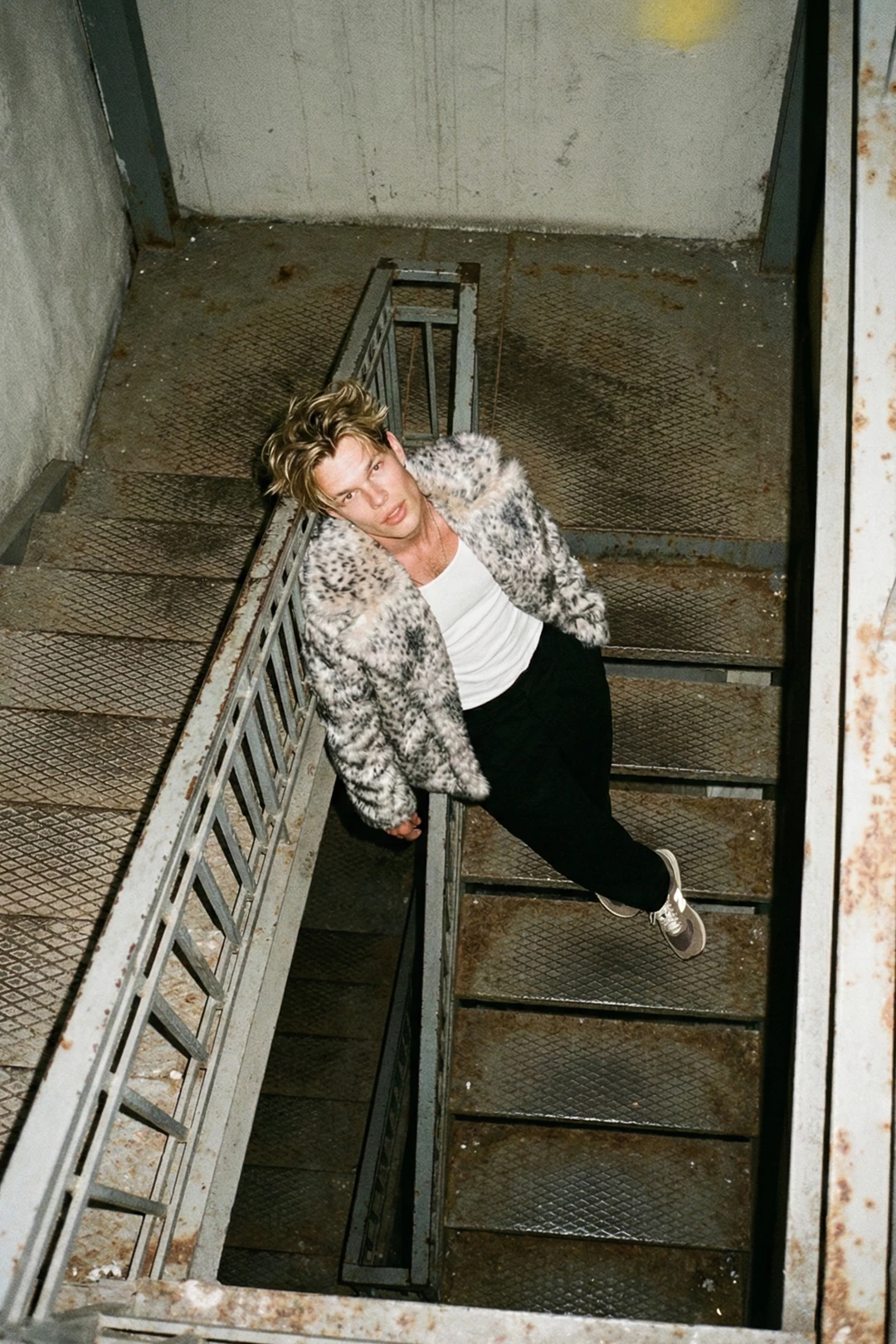 Leopar Faux Fur Ceket