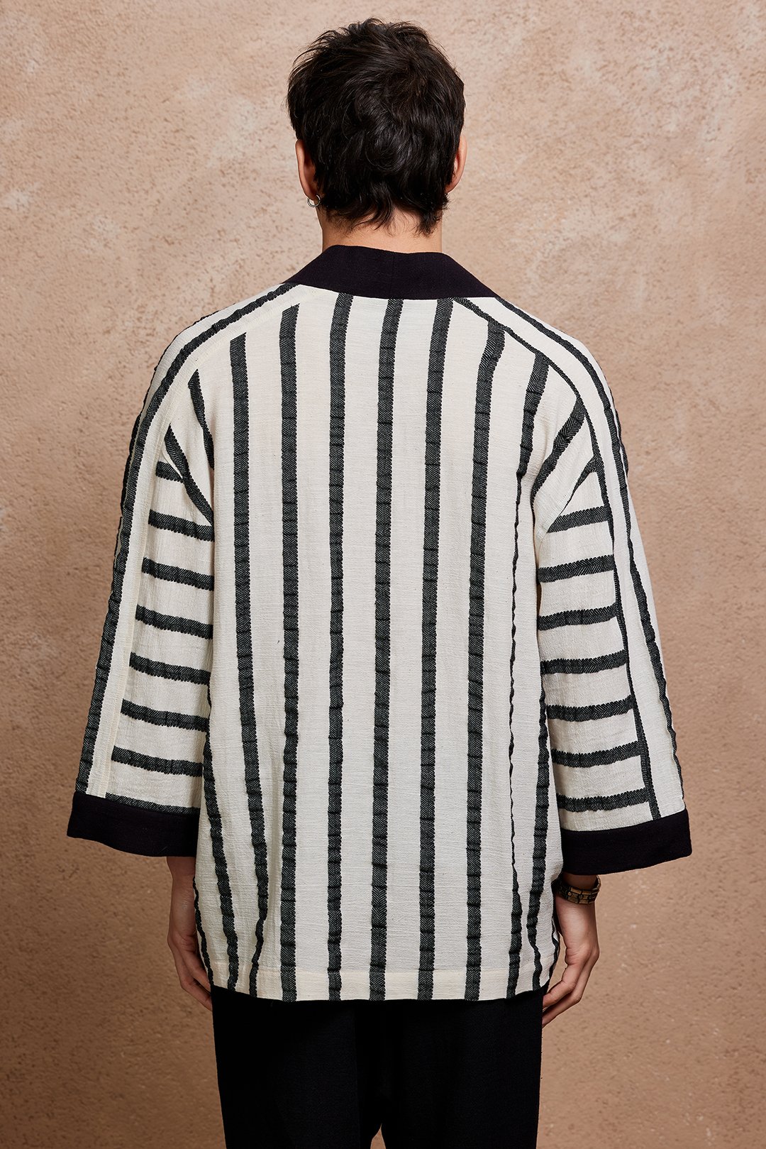 Noir Deep V Kaftan