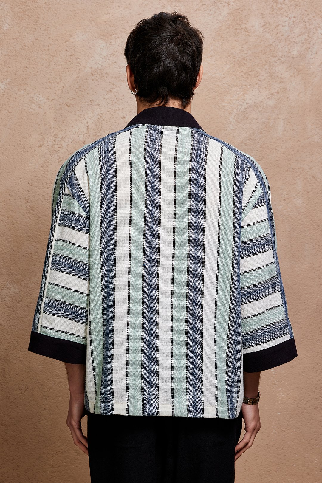 Azure Deep V Kaftan
