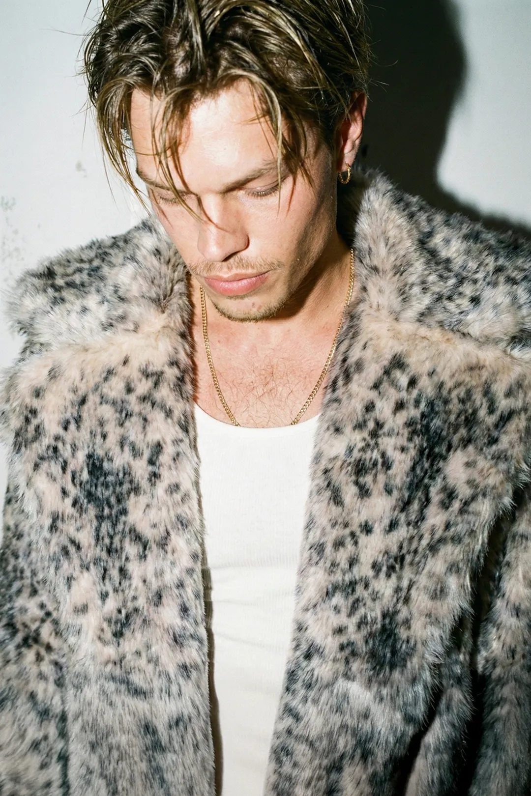 Leopar Faux Fur Ceket | Dear Deer