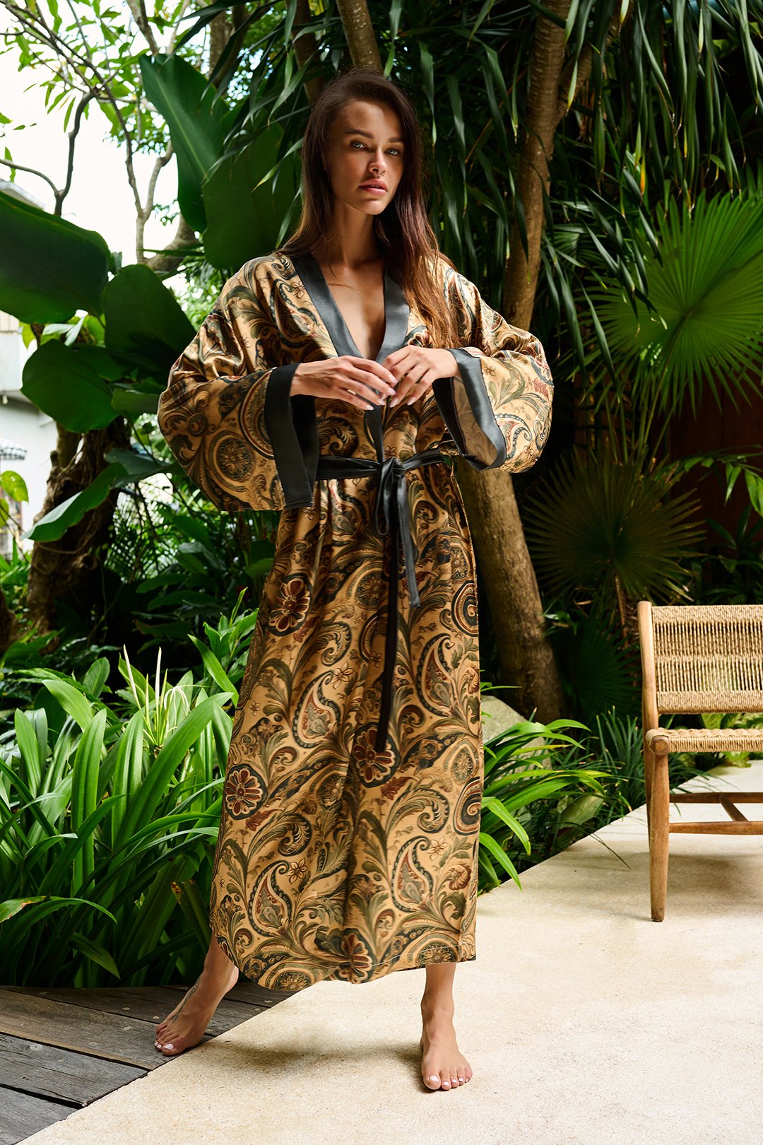 Royal Amber Women Kimono
