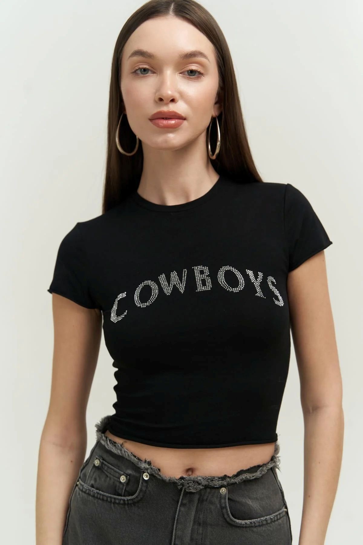 Cowboys Crop T-Shirt