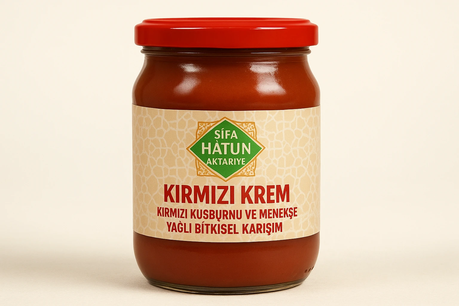 Kırmızı Krem 