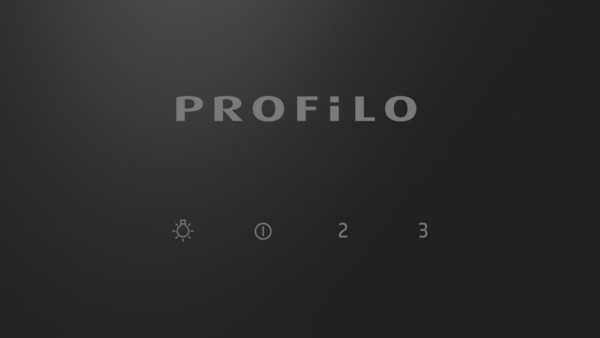 Profilo DVK6J361 Siyah Duvar Tipi Davlumbaz