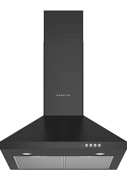 Profilo DVP6C460 Siyah Duvar Tipi Davlumbaz