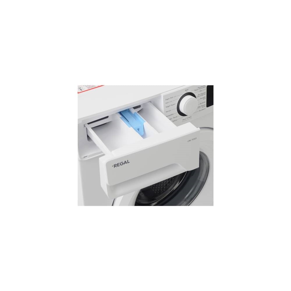 Regal CM 70101 7 kg 1000 Devir Çamaşır Makinesi