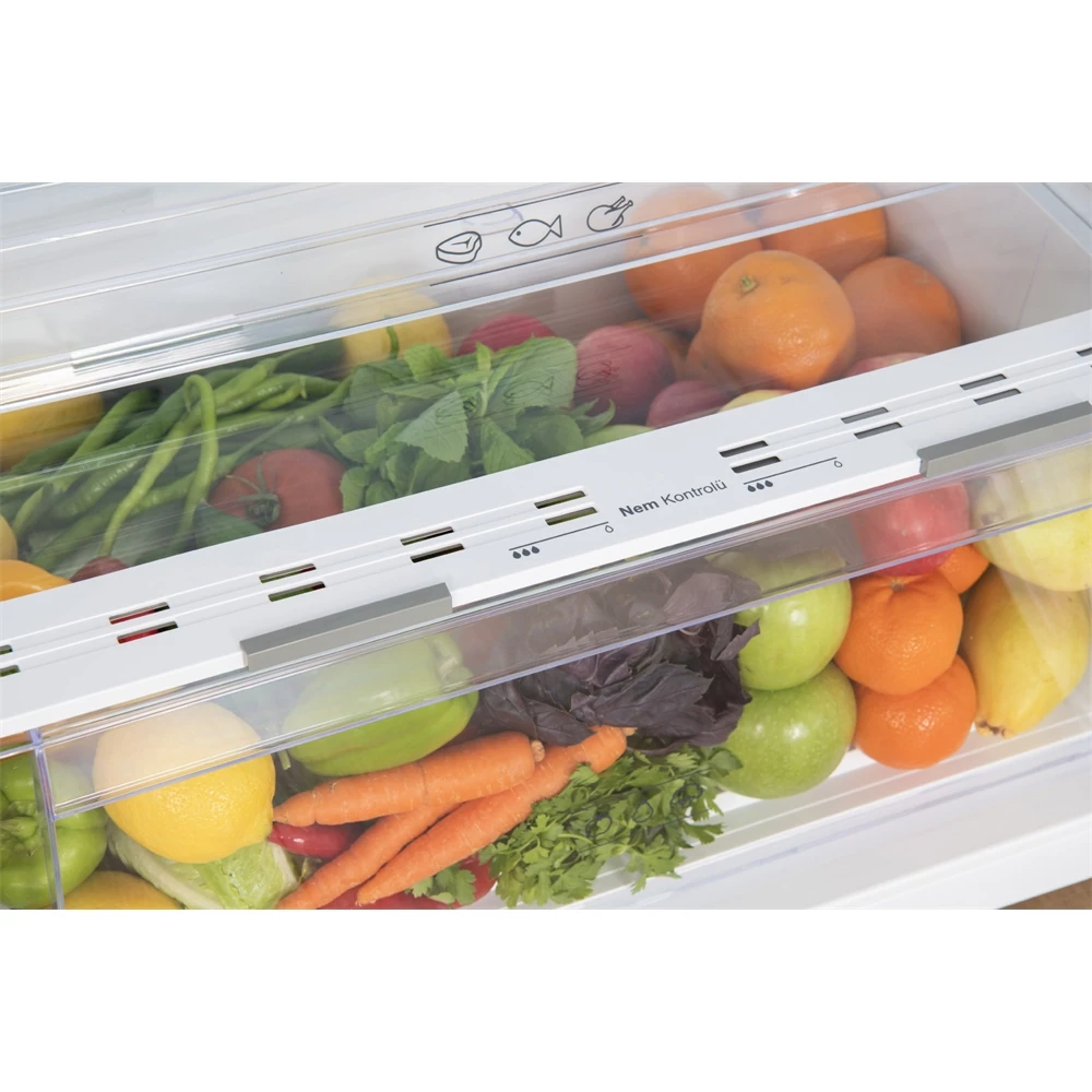 Regal NF 52021 E Çift Kapılı No Frost Buzdolabı