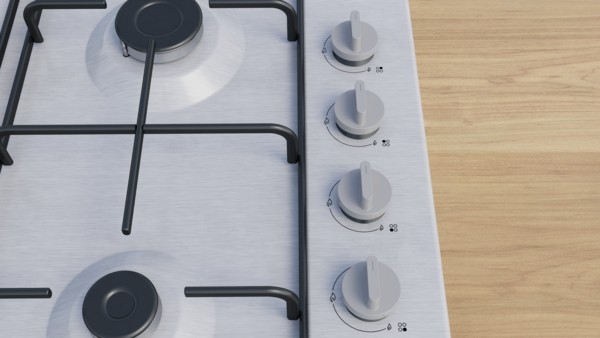 Profilo OD30P5B80D Inox Set Üstü Ocak