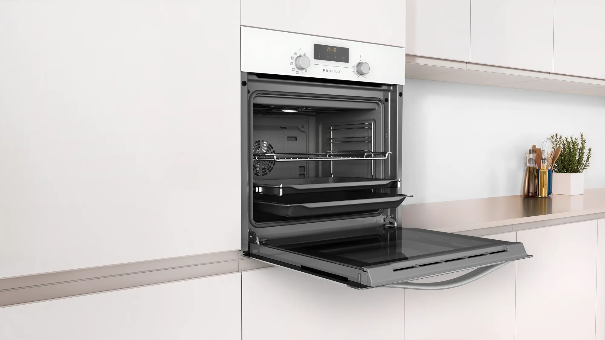 Profilo FRMA425B Beyaz Ankastre Fırın