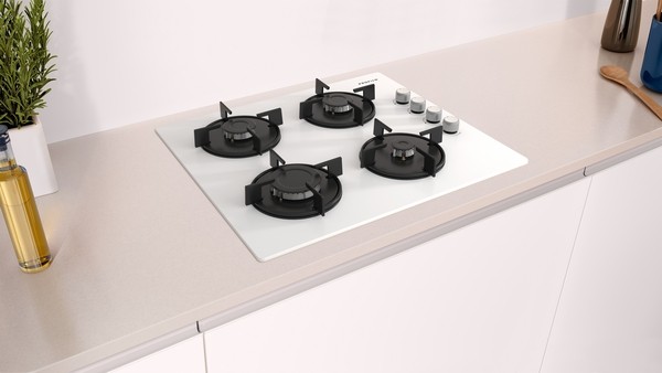 Profilo Cam Beyaz Ankastre Set