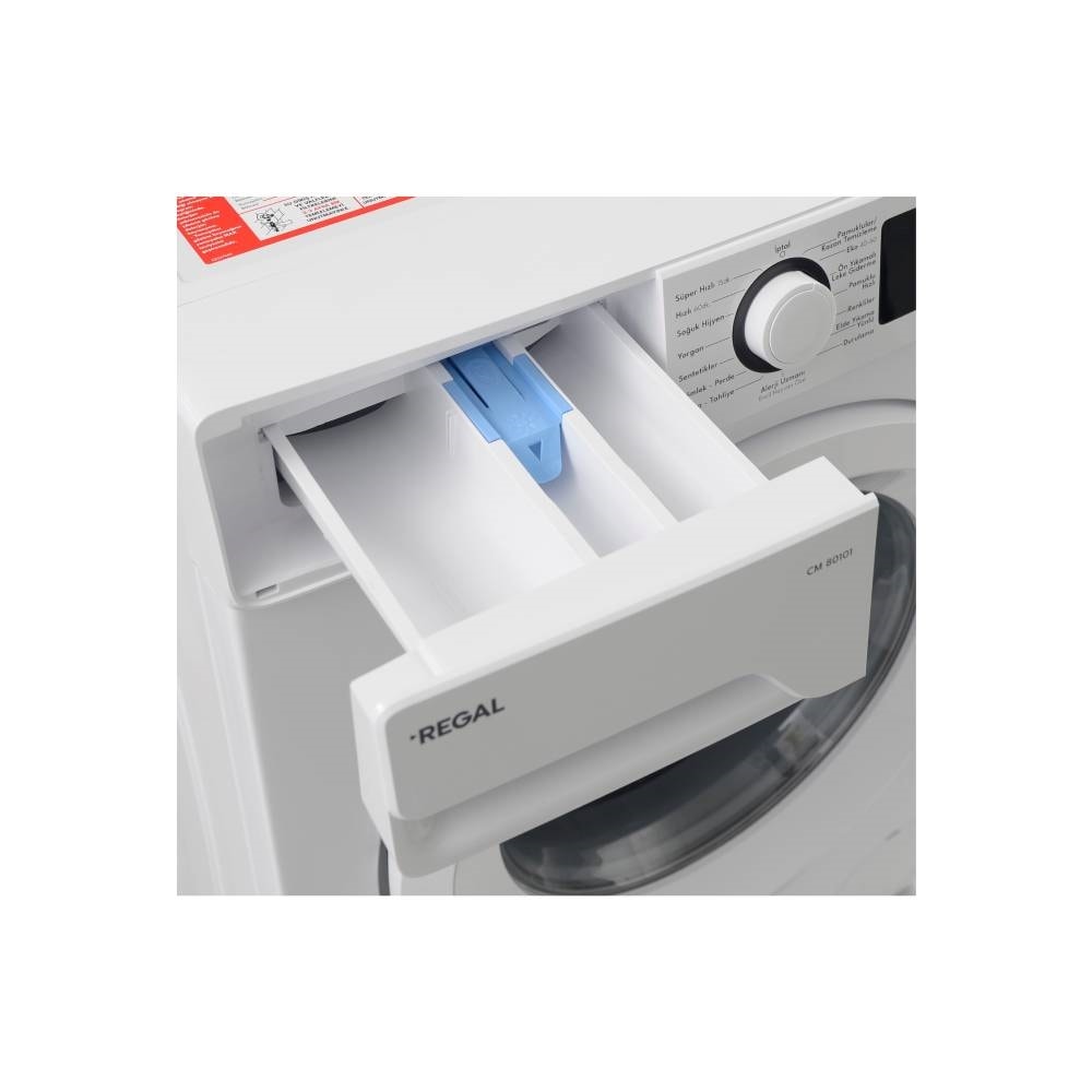 Regal CM 80101 8 kg 1000 Devir Çamaşır Makinesi