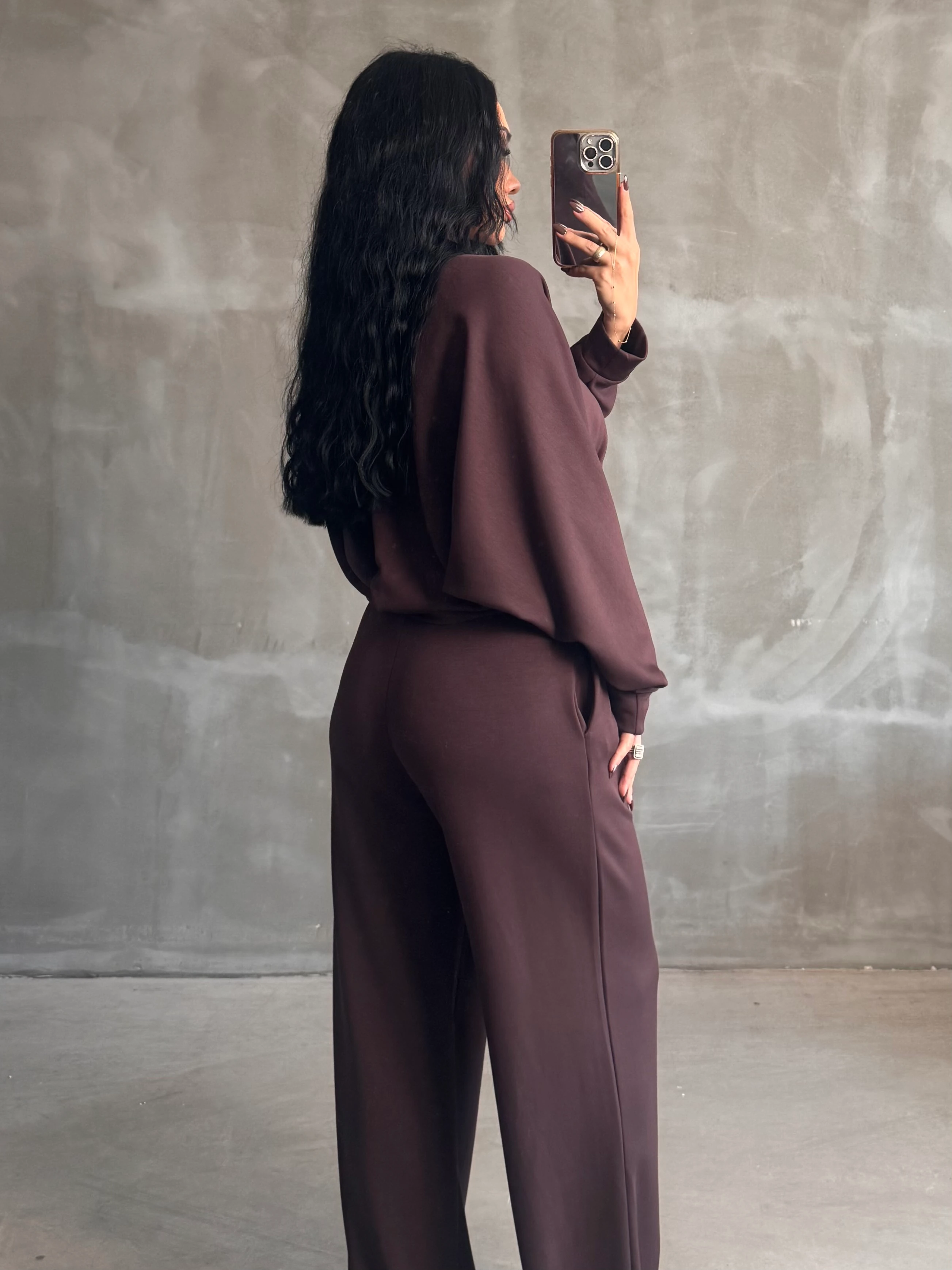 Premium Modal Fermuarlı Hırka Eşofman Takım