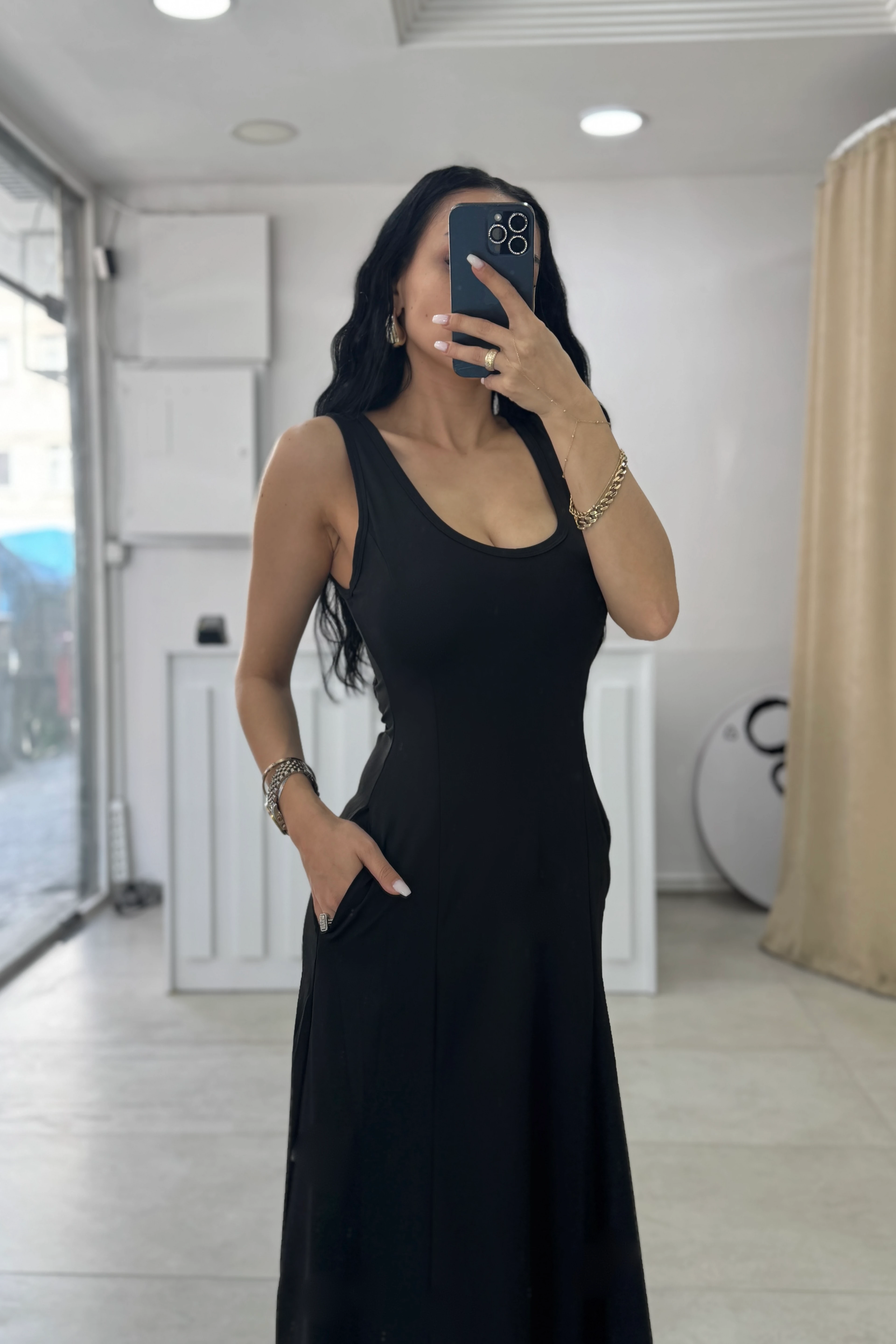  Luna Cepli Uzun Elbise