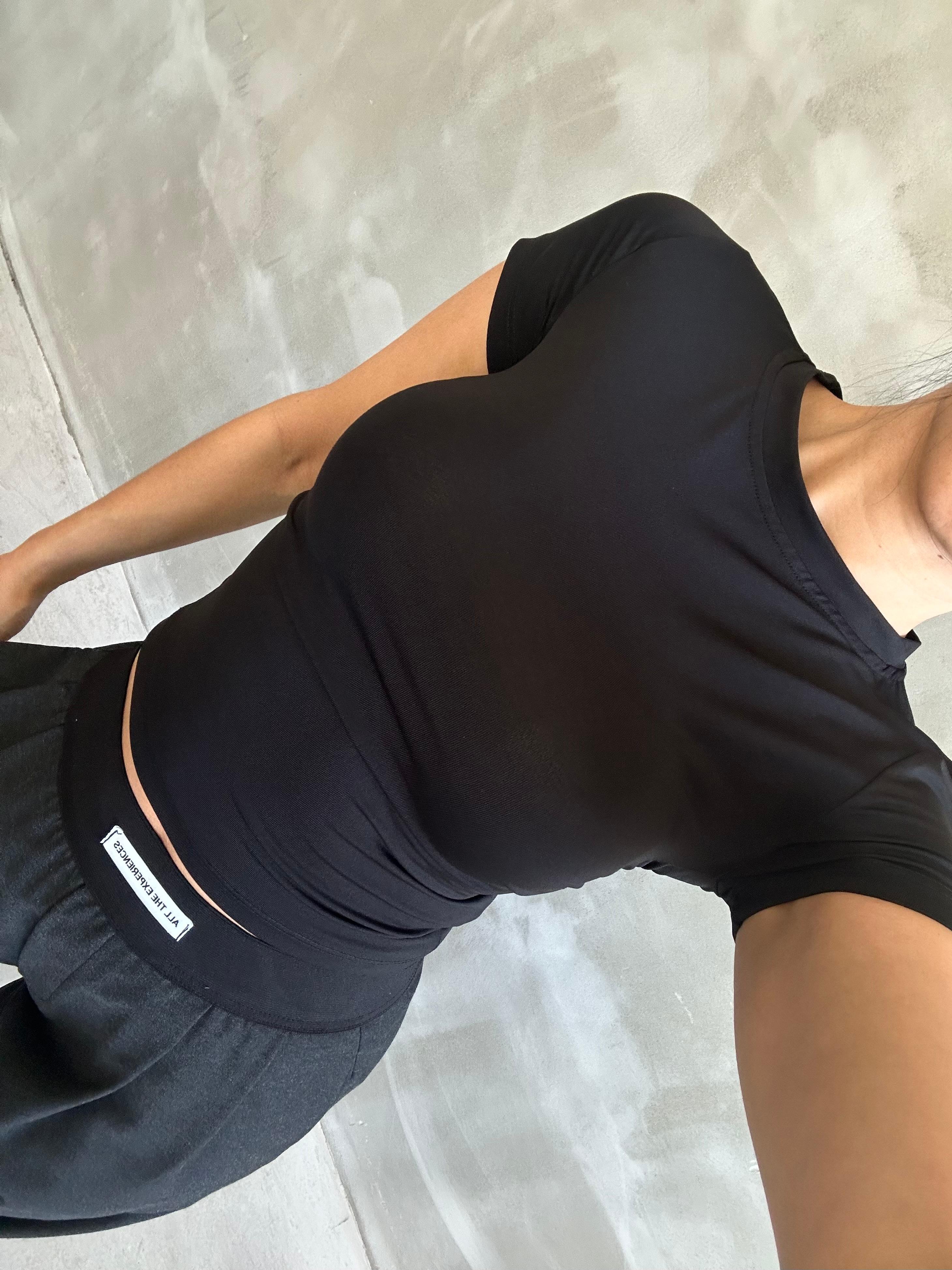 Soft Touch Kısa Kollu Bluz