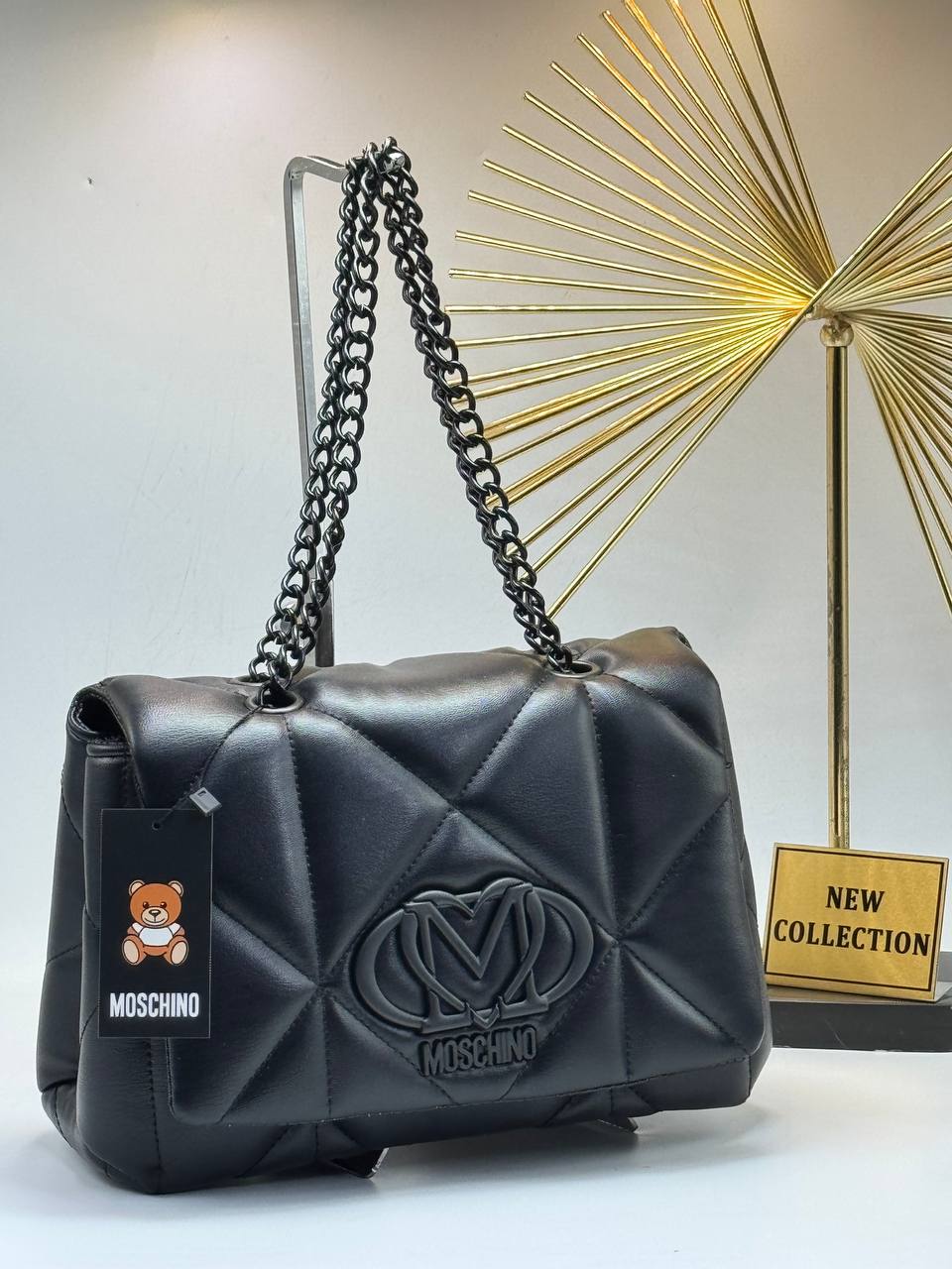 MOSCHINO KAPİTONELİ - Siyah