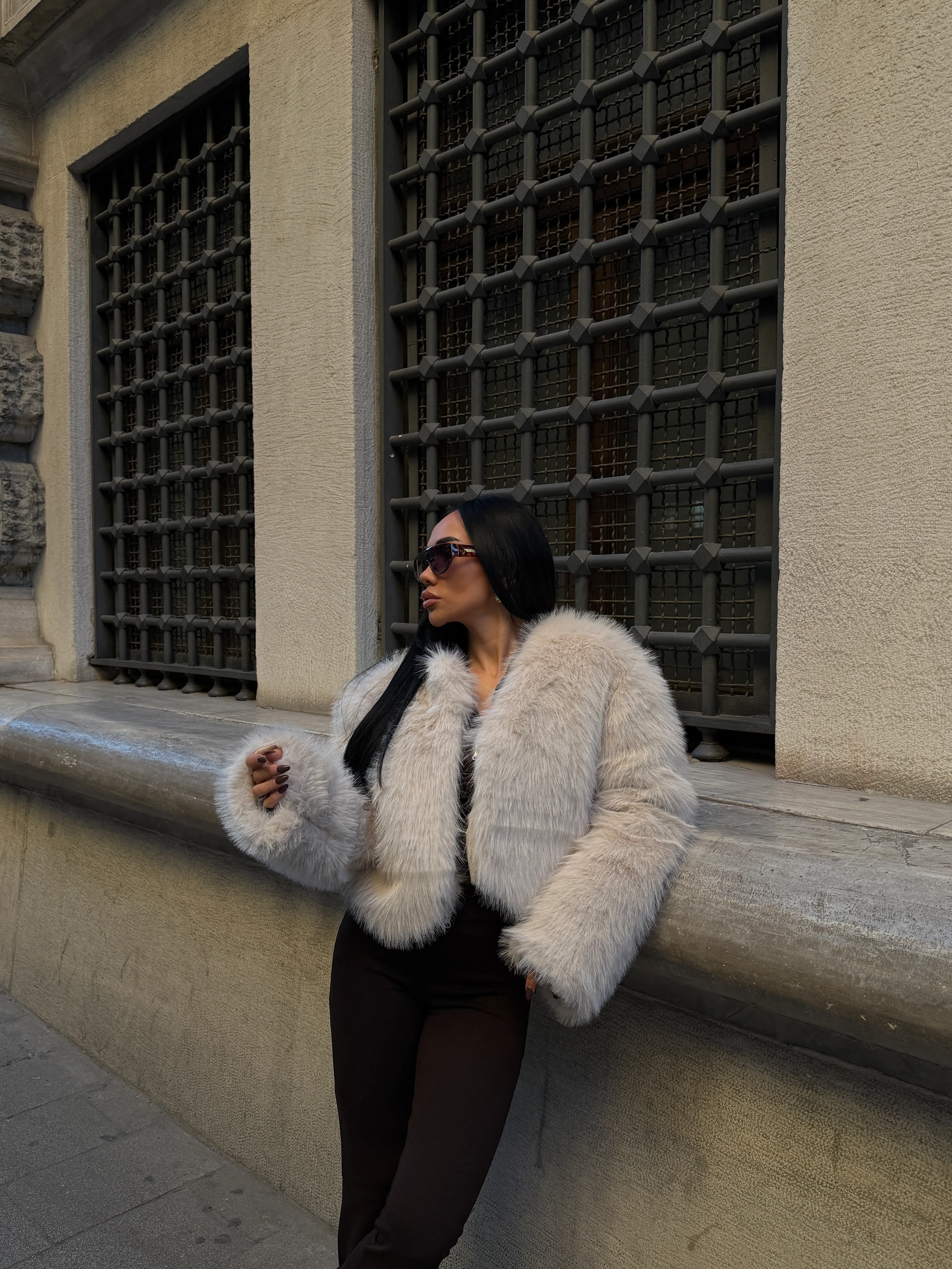 Premium Hacimli Kısa Kürk