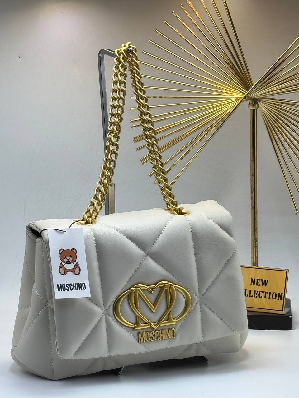 MOSCHINO KAPİTONELİ - Bej