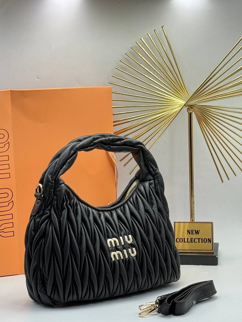 MIU MIU KUMAŞ DERİ ÇANTA