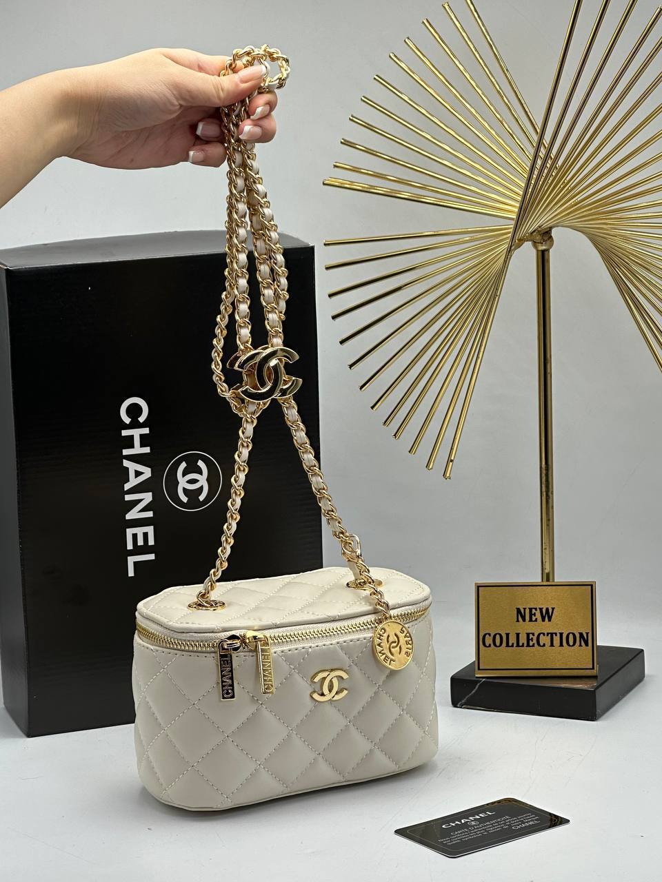 CHANEL ÇANTA  - Krem