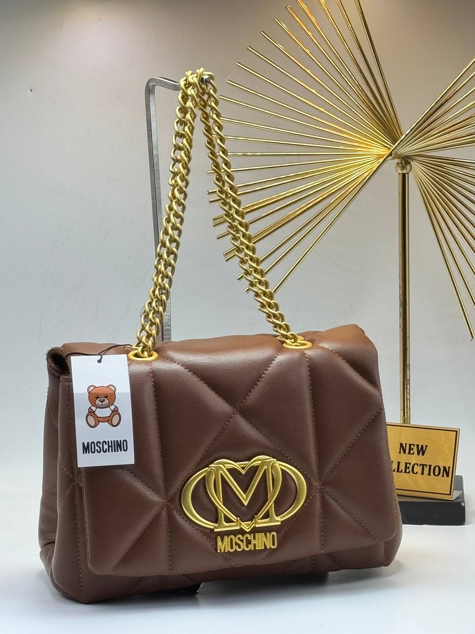 MOSCHINO KAPİTONELİ - Kahverengi