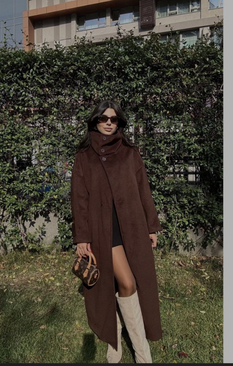 ASTARLI TREND KAŞE KABAN - Kahve