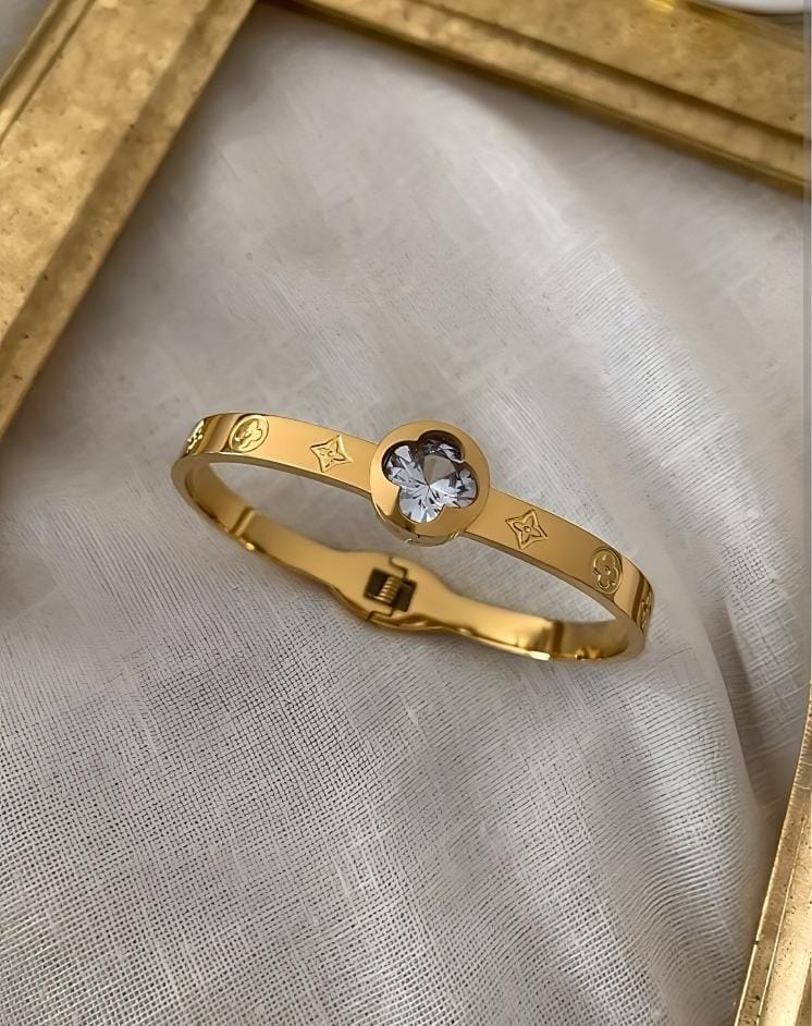 GOLD ZİRKON TAŞLI MARKA MODEL ÇELİK KELEPÇE
