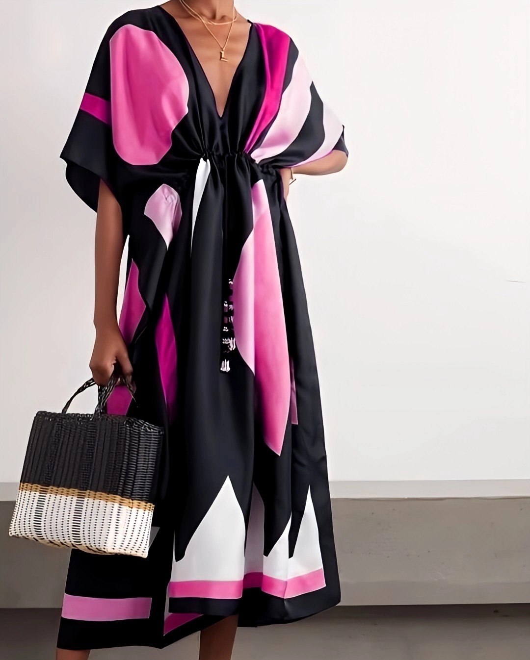 Kimono İthal Jesicca Kumaş Elbise