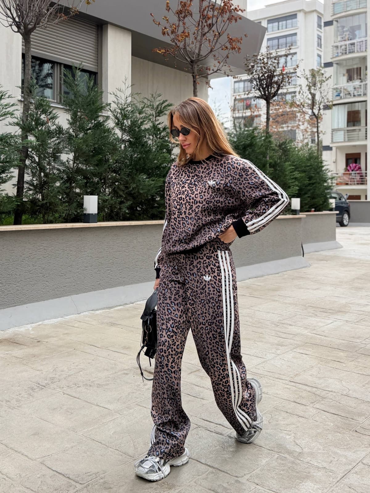 ADS LEOPAR PRİNT SET - Kahve