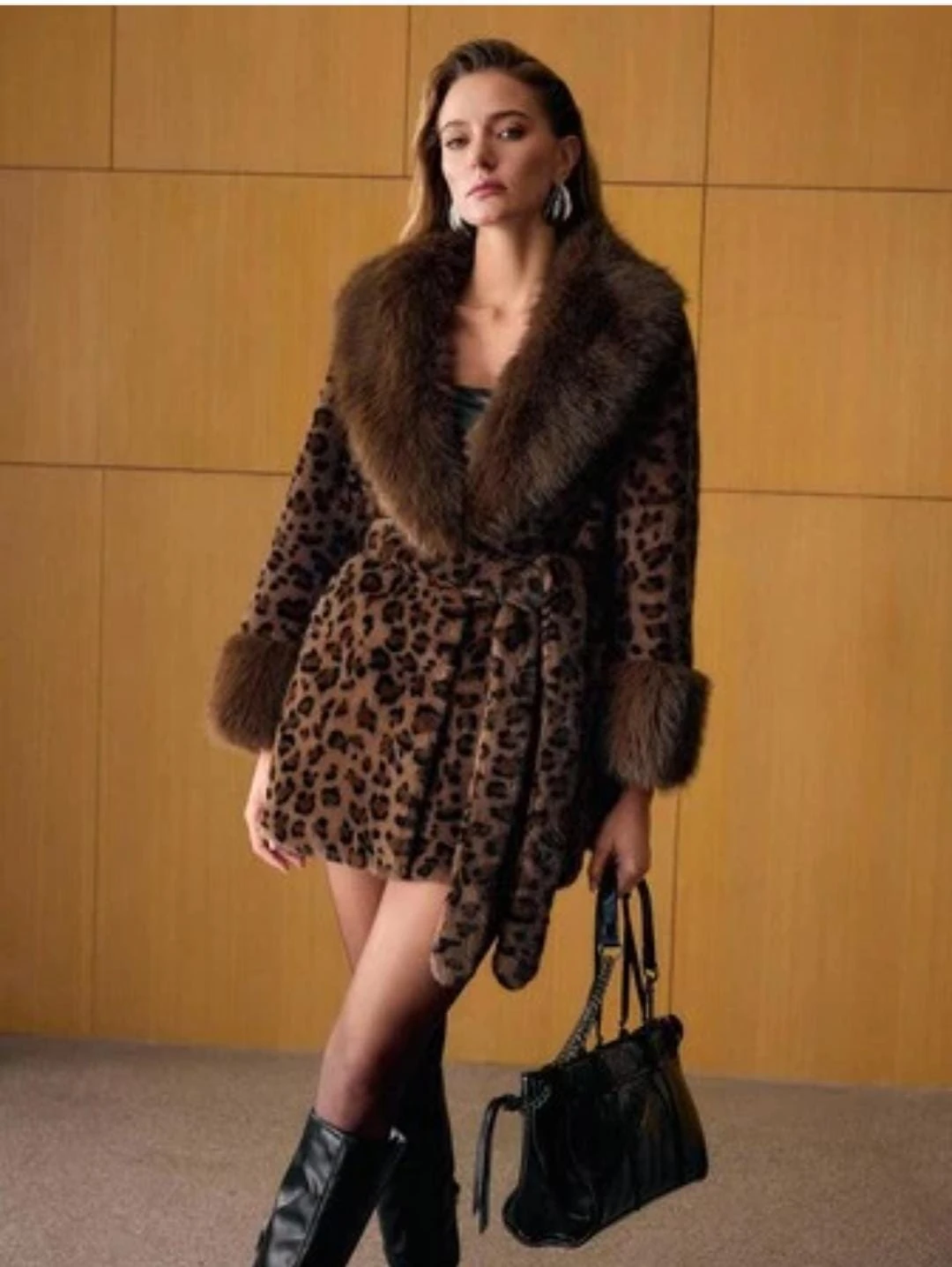 İTHAL PREMİUM LEOPAR KÜRK