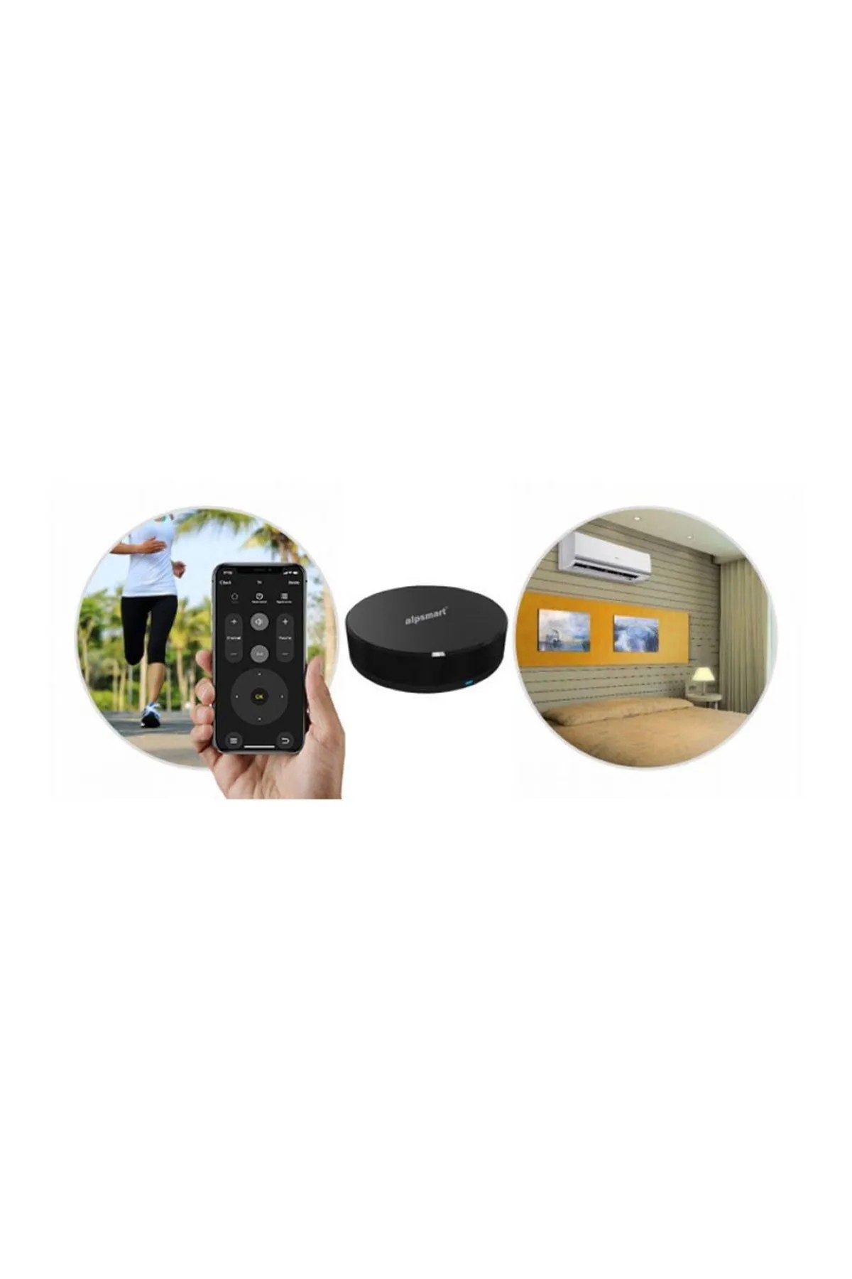 ALPSMART As842 Wifi Akıllı Tv, Klima IR Uzaktan Kumanda Merkezi Tuya Destekli