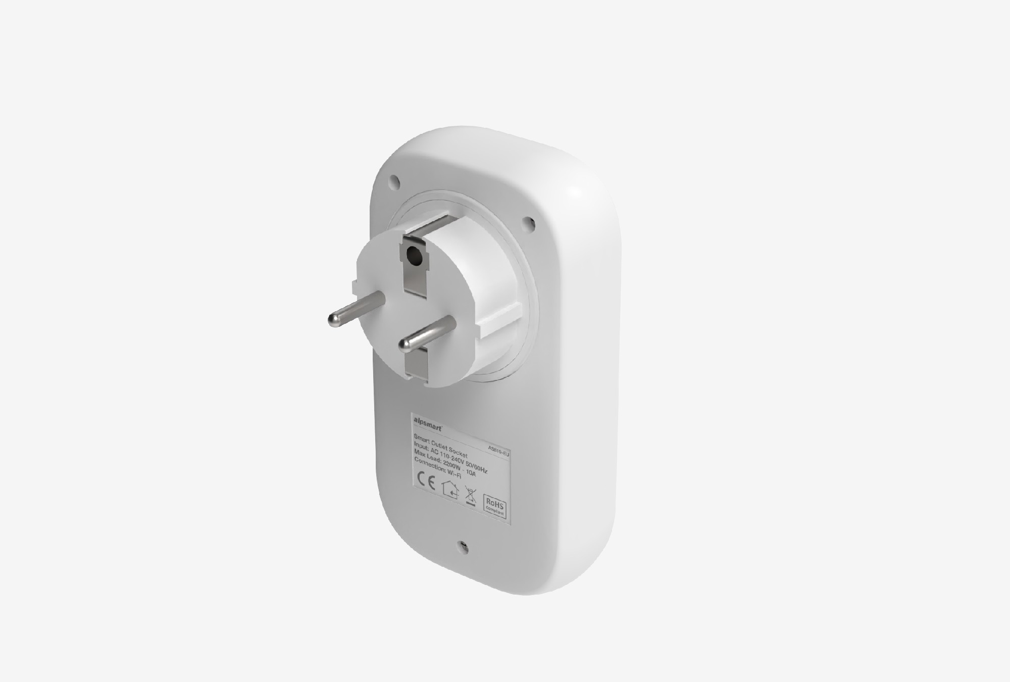 ALPSMART As816 Eu Wifi Akıllı Priz Uzaktan Kontrollü Tuya Destekli 16a