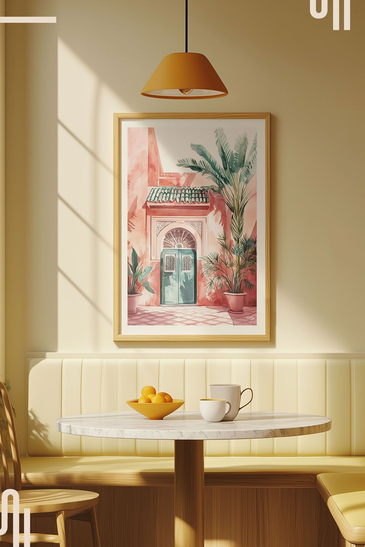 Tranquil Oasis Art Poster - Çerçevesiz