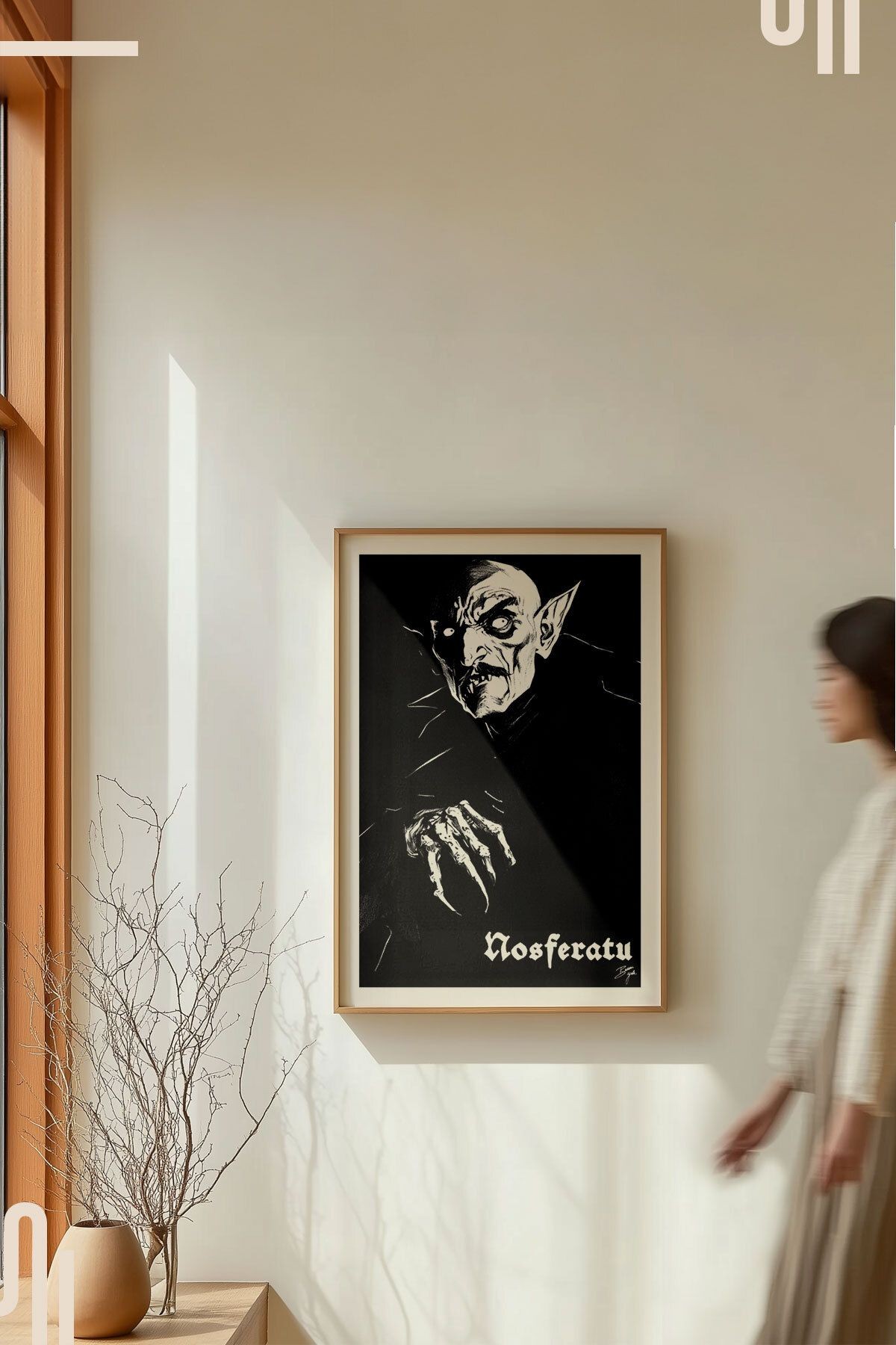 Nosferatu Art Poster - Çerçevesiz