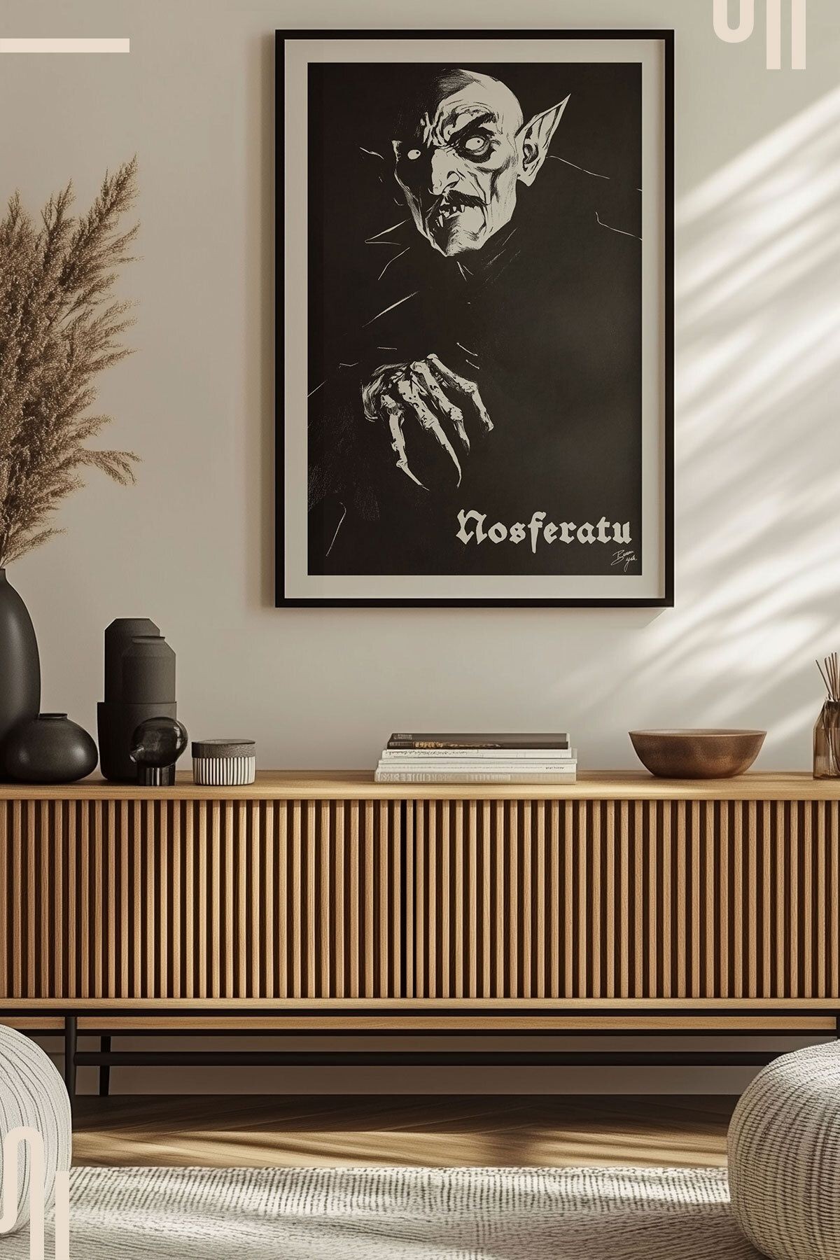 Nosferatu Art Poster - Çerçevesiz