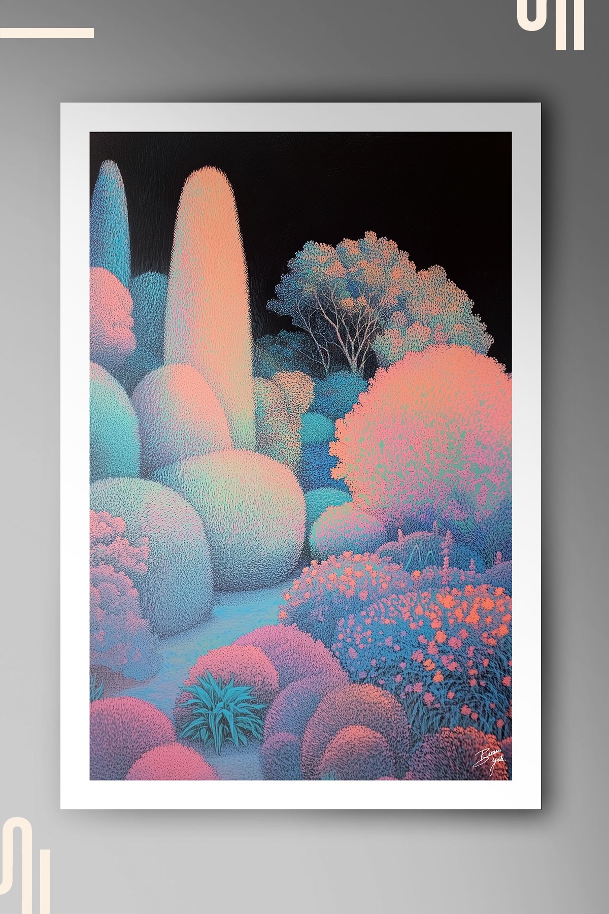 Dream Garden Art Poster - Çerçevesiz