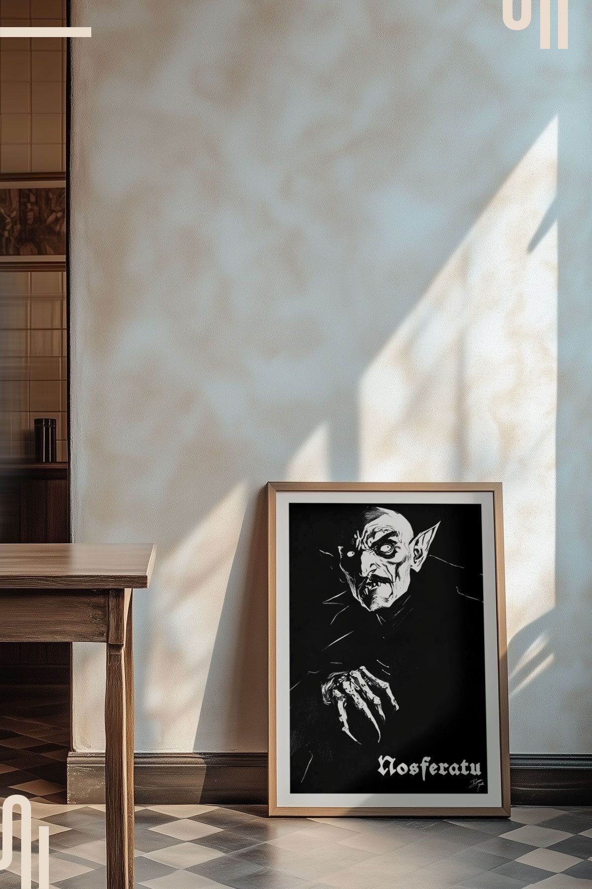 Nosferatu Art Poster - Çerçevesiz