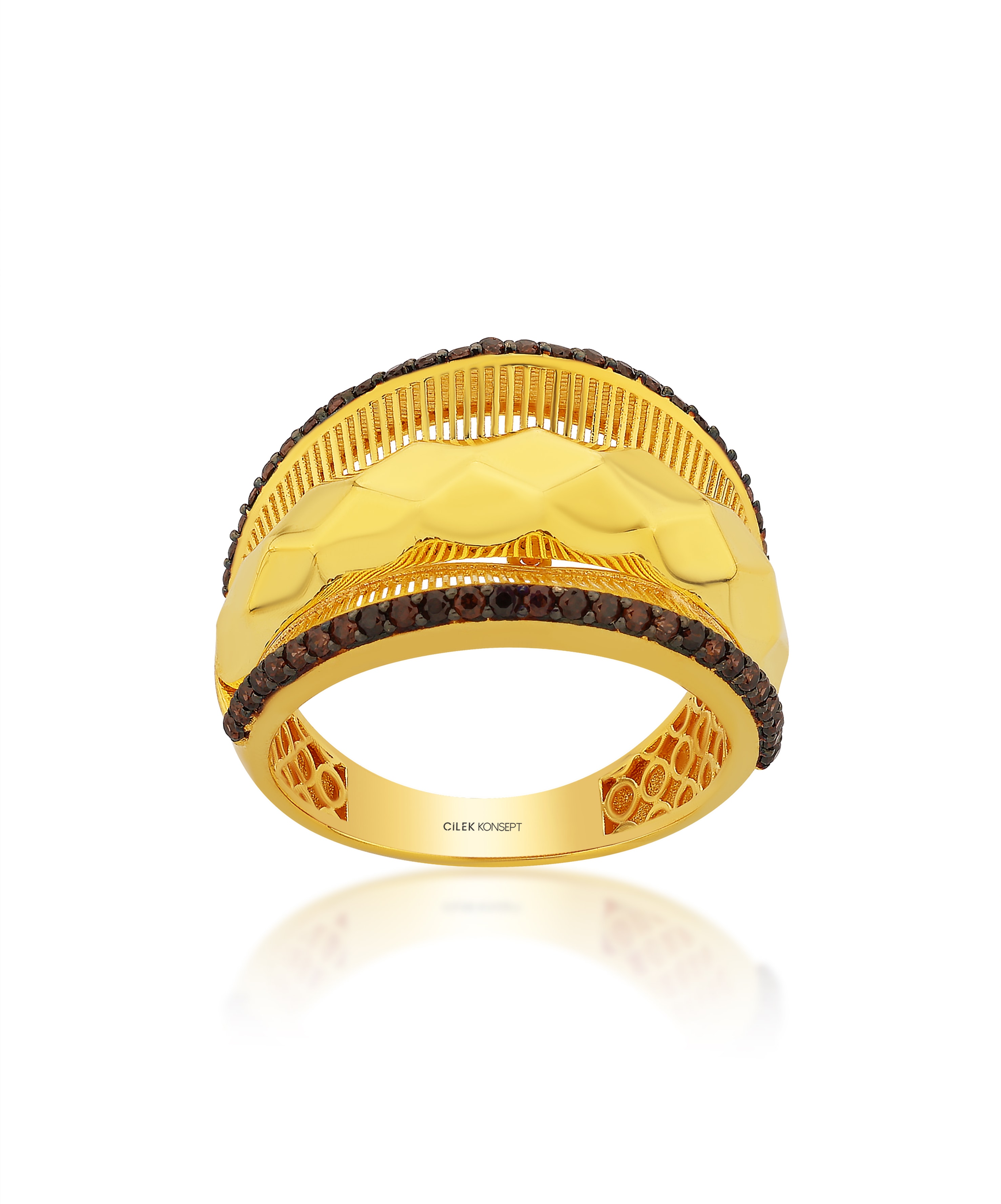 Zarafet Altın Yüzük