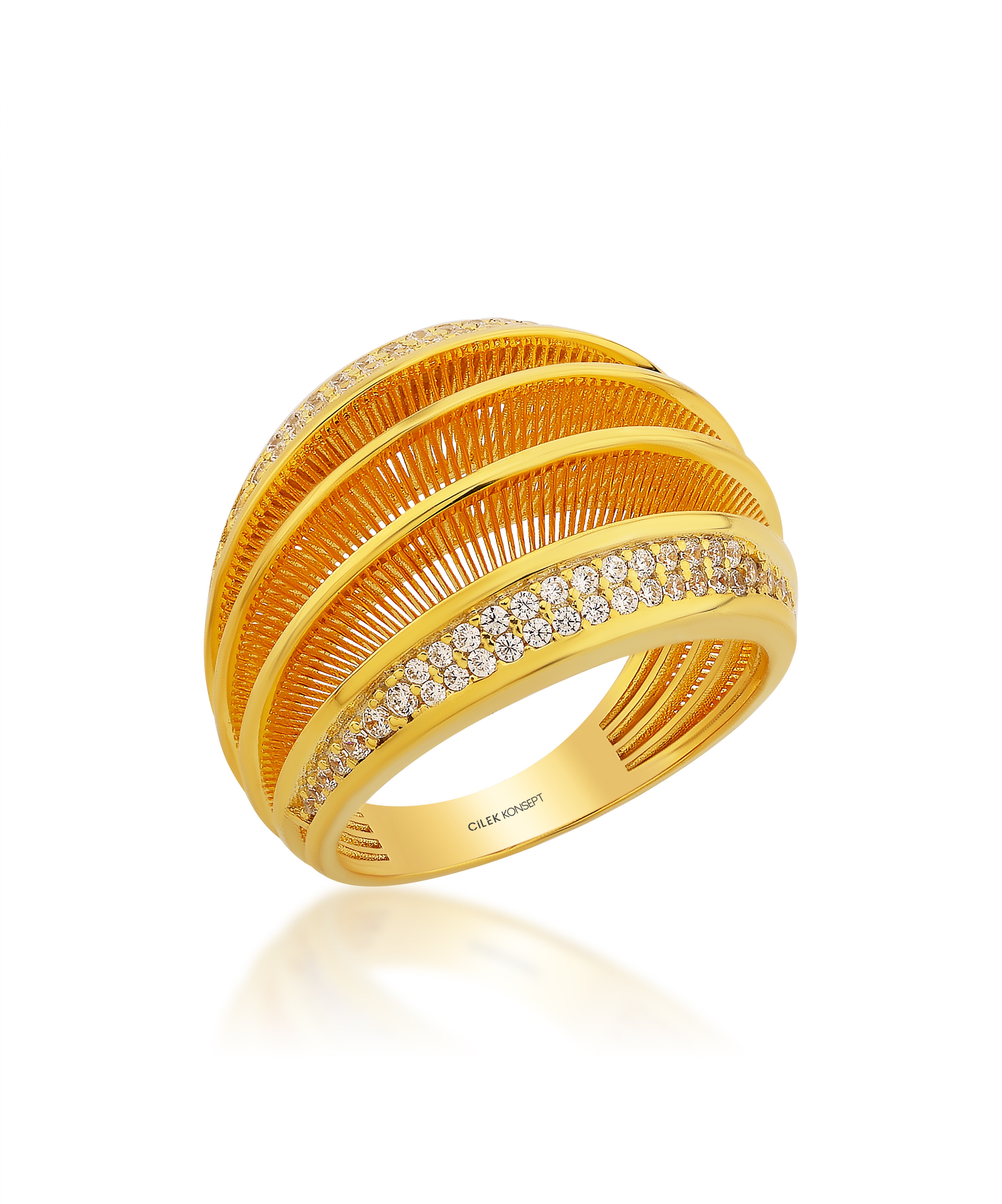 Zarafet Altın Yüzük