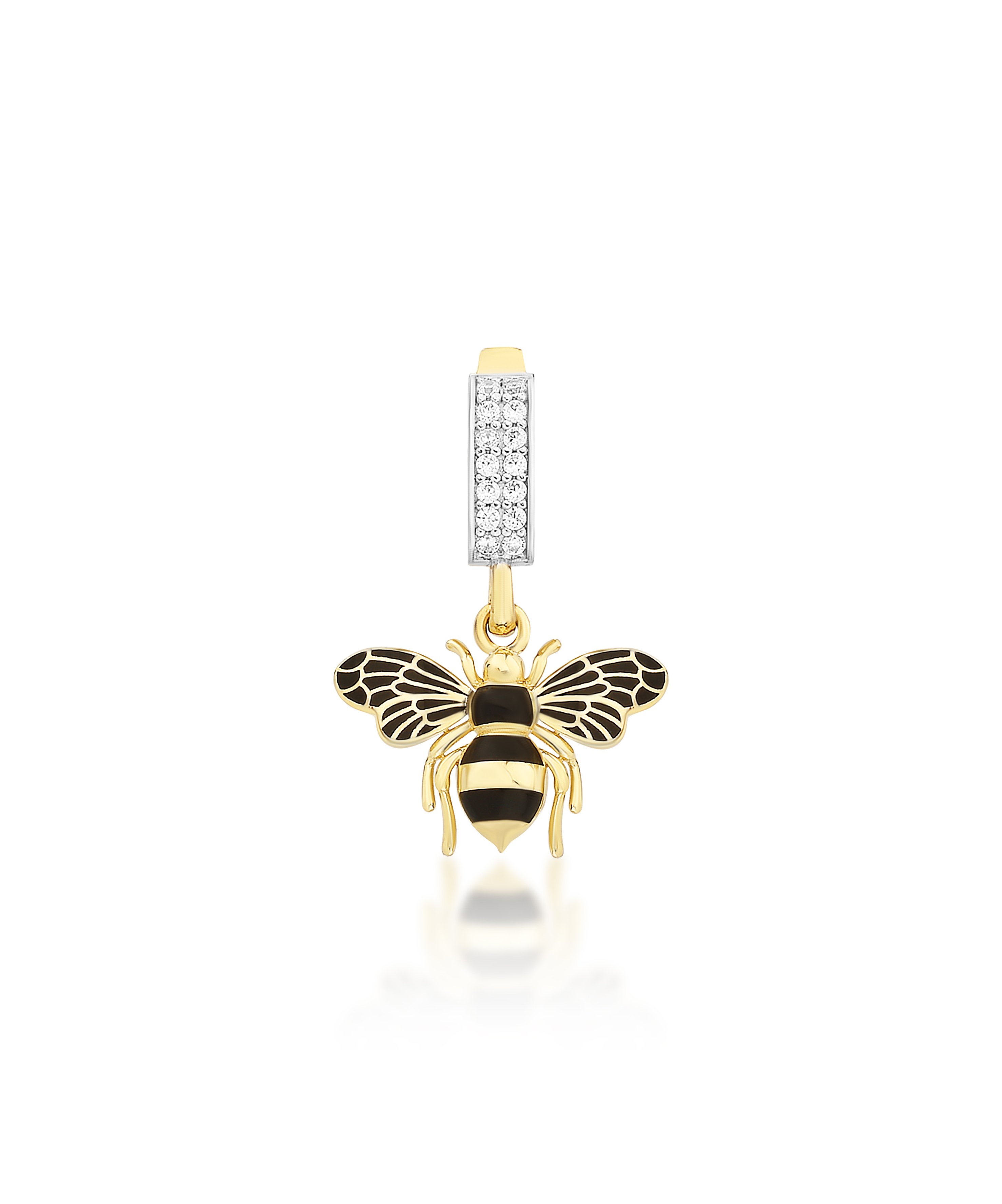 Bee Mine Altın Arı Kolye Ucu